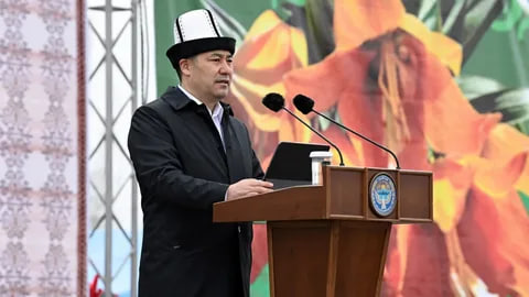 Sadyr Zhaparov congratulated Kyrgyzstanis on the 145th anniversary of Bishkek