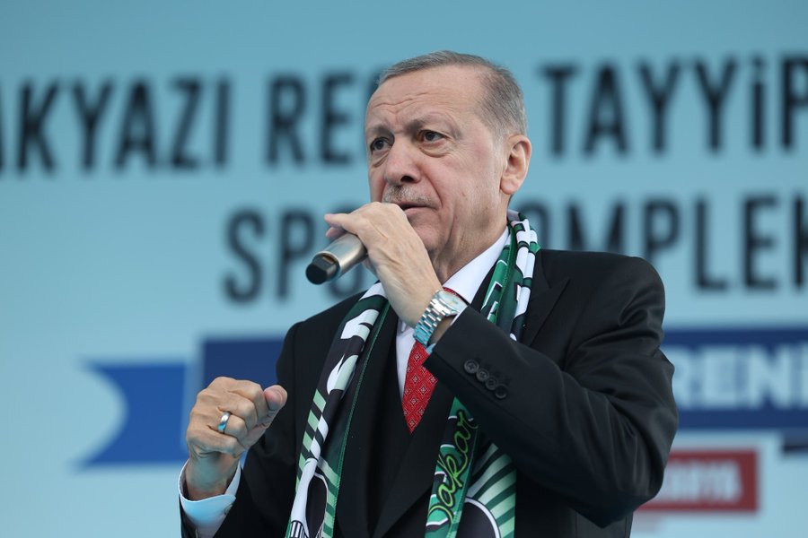 Presidential elections in Turkey after two weeks. Polls indicate that Erdoğan may lose