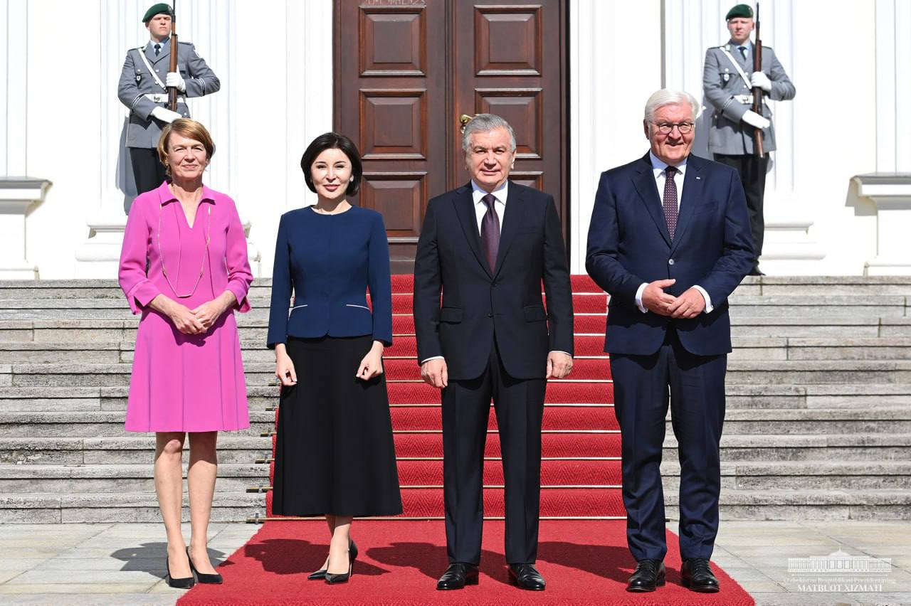 Negotiations between Shavkat Mirziyoyev and Frank-Walter Steinmeier took place in Berlin