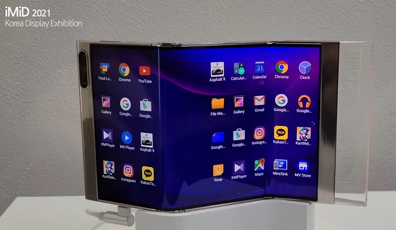 📱Samsungdan uch buklanadigan yangi telefon