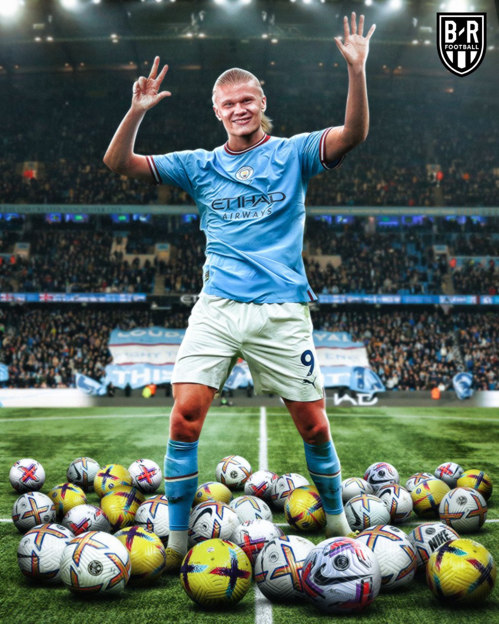 ⚽️ 35 goals! Erling Holland became the player who scored the most goals in one season in the history of the Premier League!