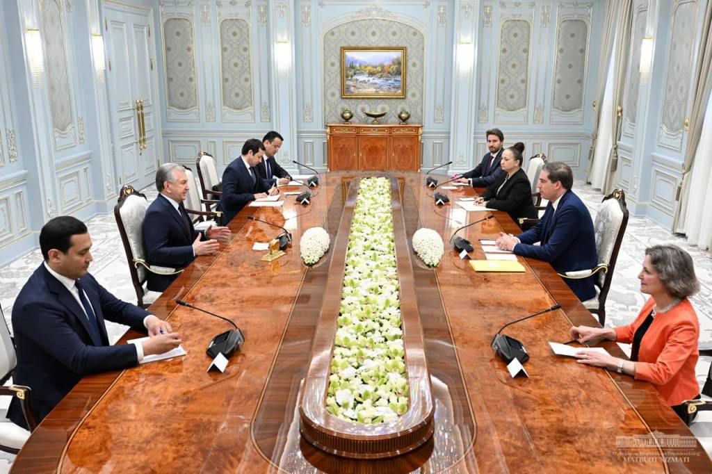 The President of Uzbekistan notes the vast opportunities for mutually beneficial cooperation with leading French companies
