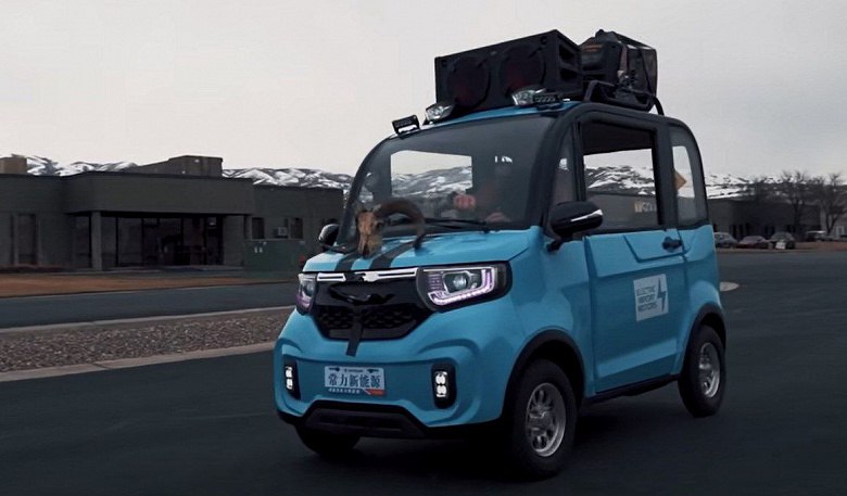 iPhone narxida elektromobil ishlab chiqarildi