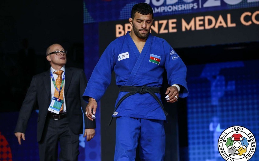 Another Azerbaijani judoka enters the fight at the World Championships
