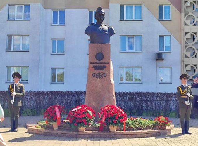 In memory of the Hero of the Soviet Union Jumash Asanaliev. A requiem meeting was held in Minsk