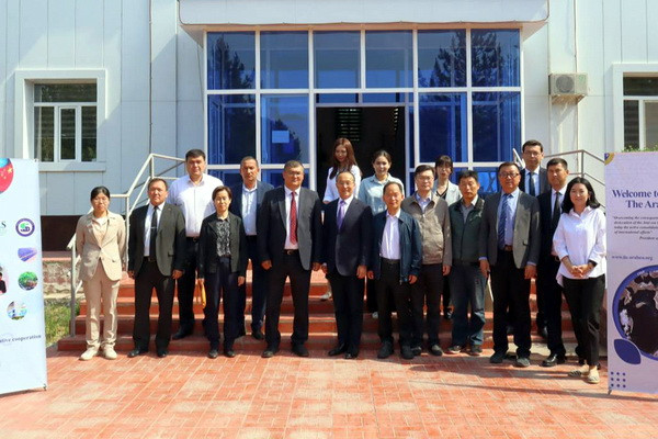 The delegation of the Chinese Academy of Sciences visited the Aral Sea region