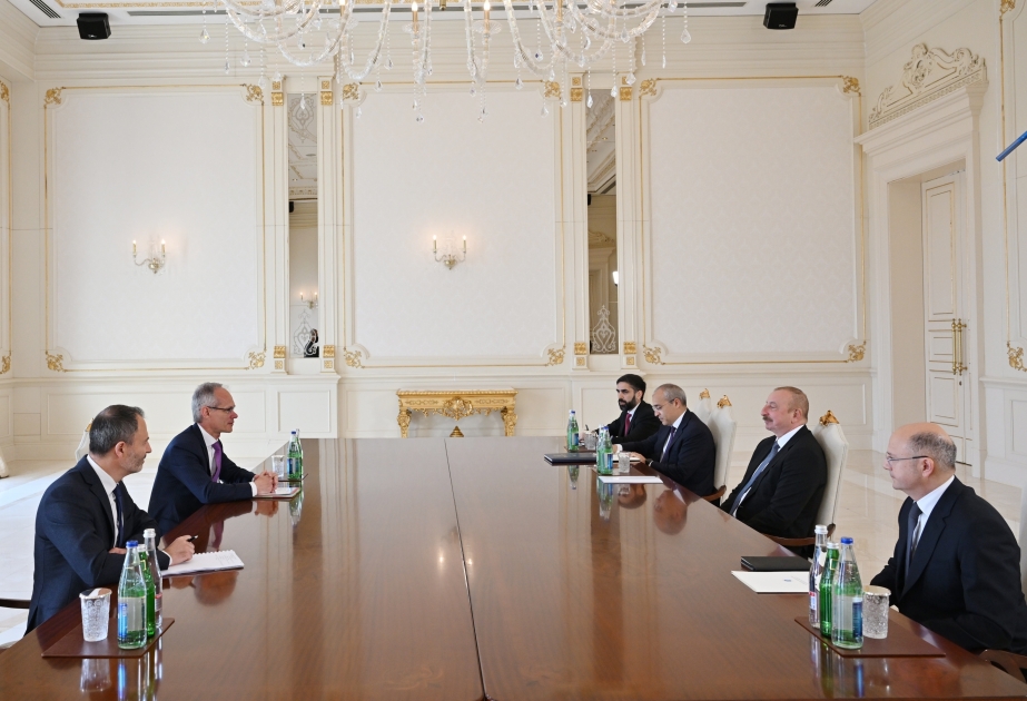 President Ilham Aliyev received the President of Total Energies for Exploration and Production