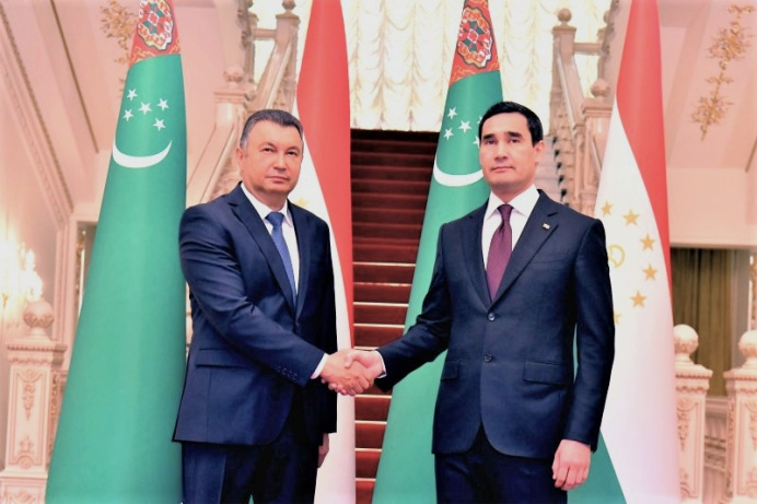 The President of Turkmenistan met with the Prime Minister of Tajikistan