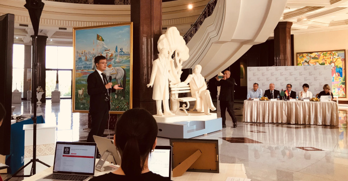 The first winners of the Falling Walls Lab contest were determined in Turkmenistan