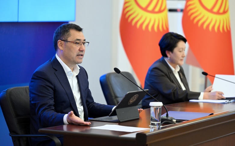 Elections to the LCD in the Leninsky district. Sadyr Japarov met with candidates