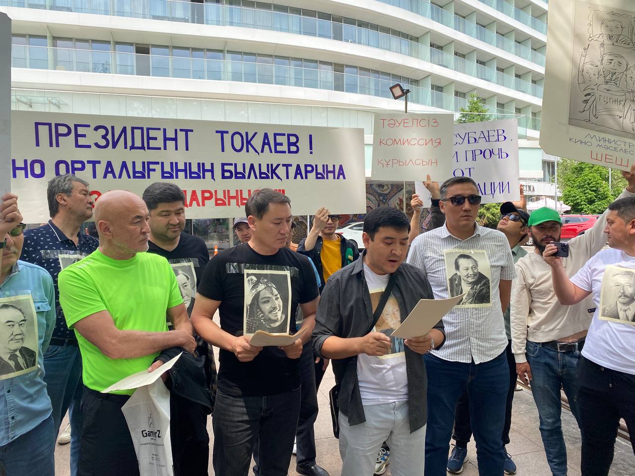 Filmmakers went to a rally in Almaty because of the results of the selection of films
