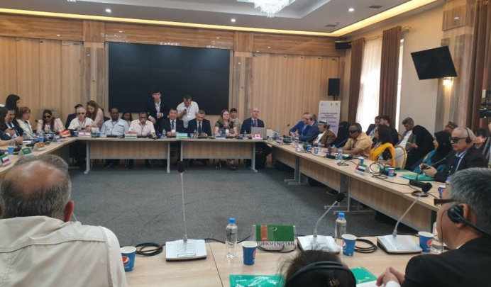 Turkmenistan was represented at the meeting of the Asian Union of the Blind in Tashkent