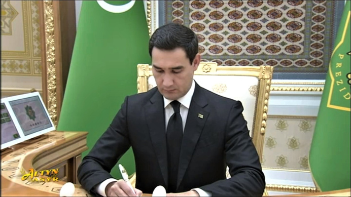 President of Turkmenistan replaces Deputy Prime Minister for Fuel and Energy Complex