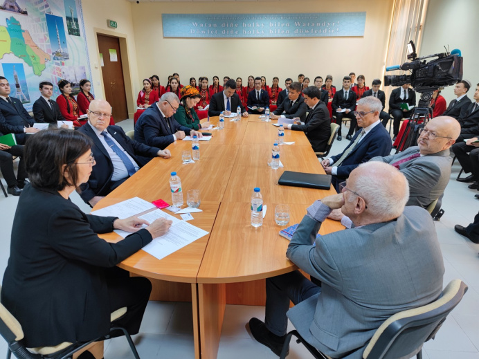 European experts held a "Dialogue on neutrality" in the IMO of the Ministry of Foreign Affairs of Turkmenistan