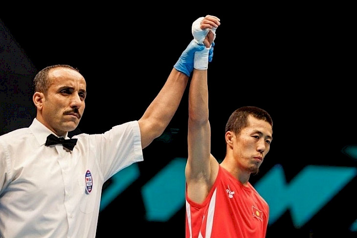 For the first time in the history of the country, a boxer from Kyrgyzstan won a bronze medal at the World Championships