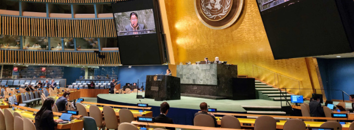 Turkmenistan chaired the UN General Assembly debates on the Zone of Peace, Trust and Cooperation in Central Asia