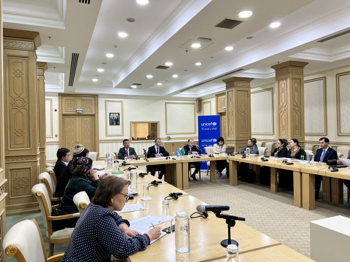 Ministry of Internal Affairs of Turkmenistan and UNICEF continue to strengthen the justice system for children