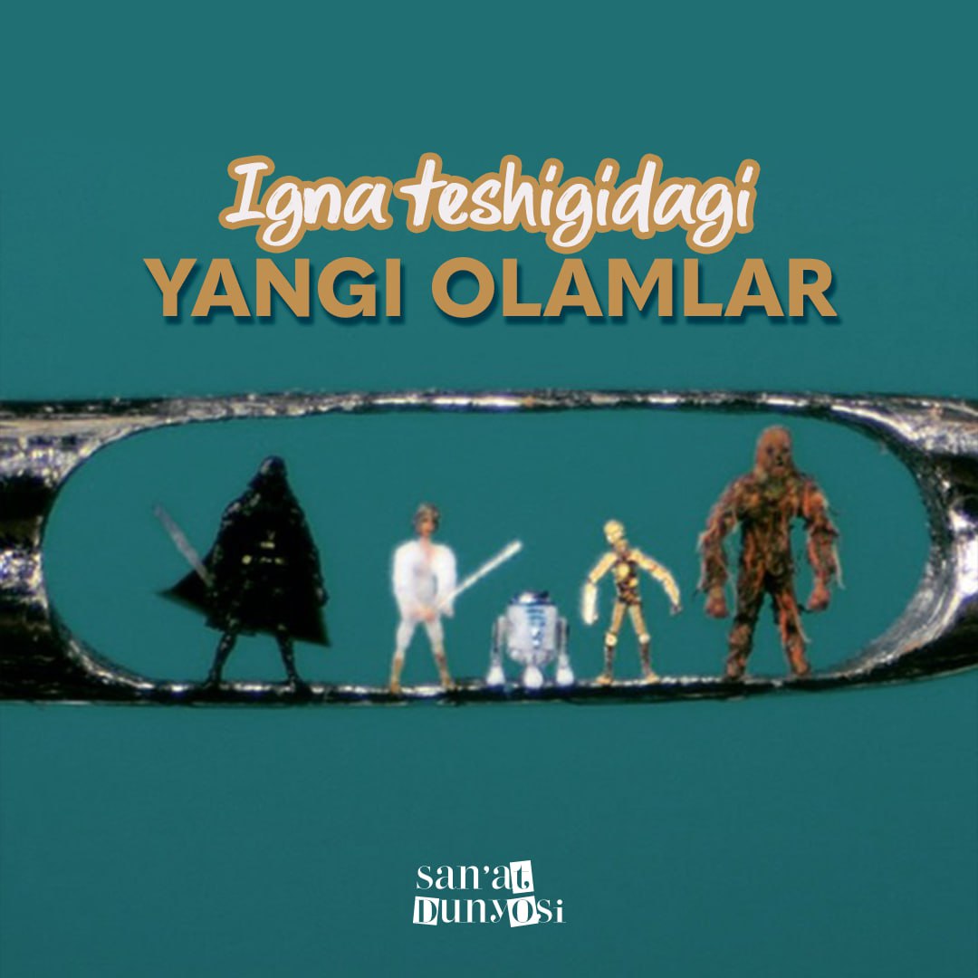 👨🎨Ushbu asar igna teshigida yaratilgan desak ishonasizmi?