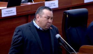 Deputy Tulobaev criticized the work of Akylbek Zhaparov