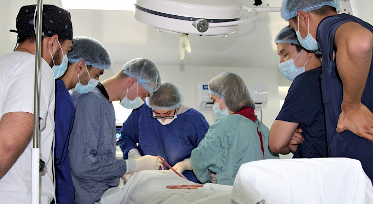 Russian doctors operated on patients with cleft lip and palate in Bishkek