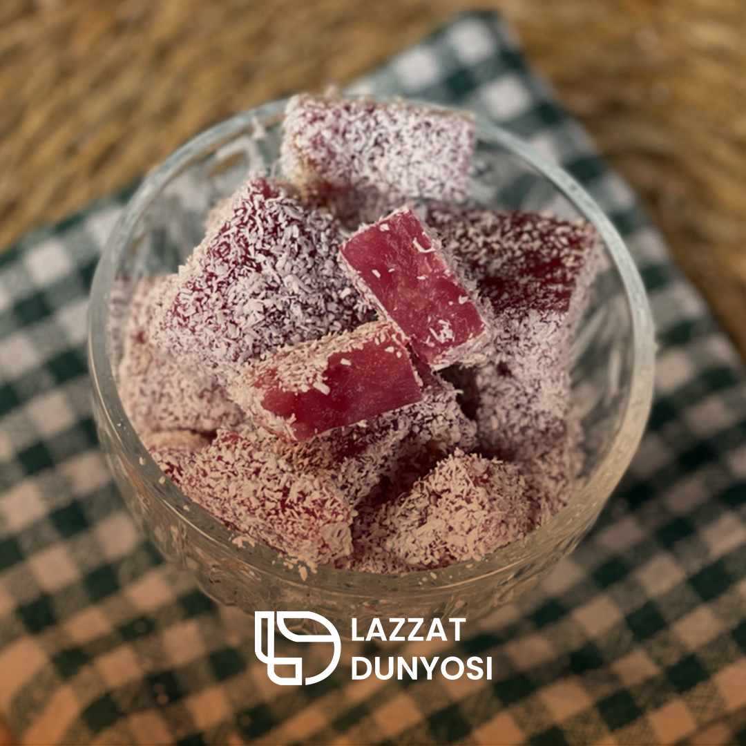 Uzum va anor suvli lukum