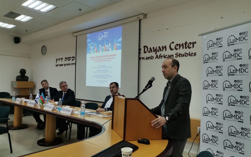 Azerbaijani Deputy Foreign Minister delivered a lecture at Tel Aviv University