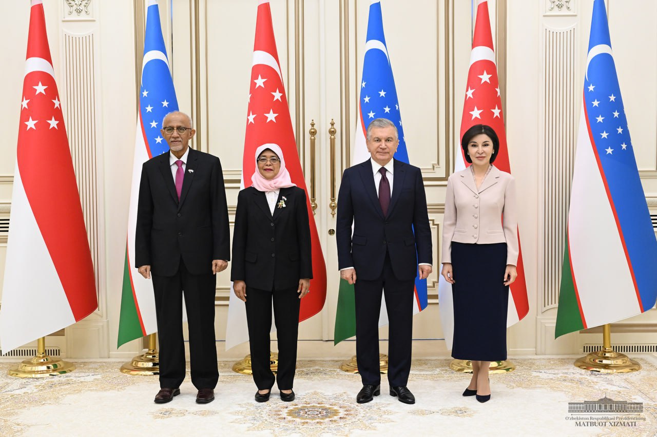 7 cooperation documents were signed between Uzbekistan and Singapore