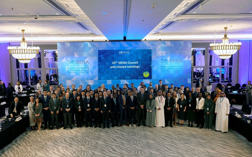 The delegation of Azerbaijan took part in the meeting of the IRENA Council