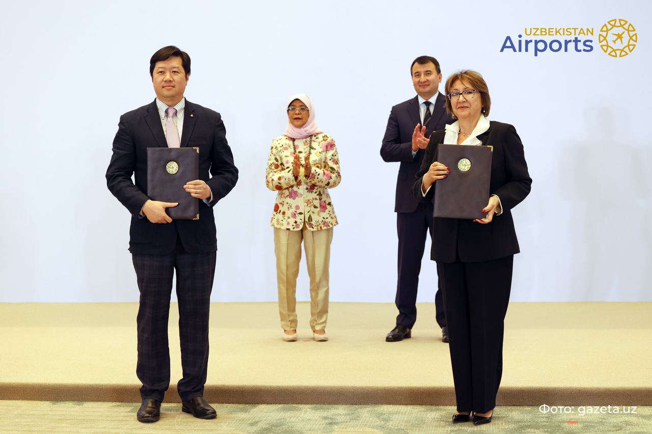 Uzbekistan Airports signed an agreement with the Singapore company on the development of Tashkent airport