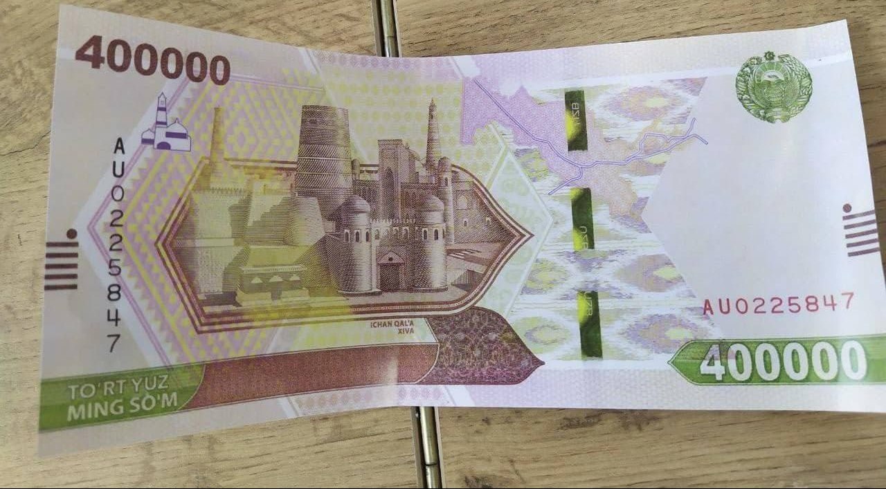 400,000 rupees are being distributed in Uzbekistan