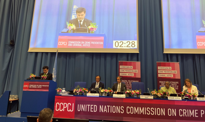 Turkmenistan is represented at the 32nd session of the UN Commission on Crime Prevention