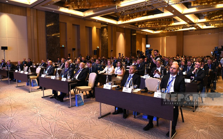 The second day of the conference "Combating mine threats - the path to sustainable development" has begun