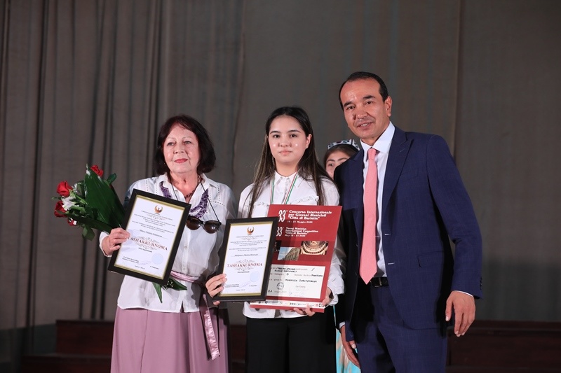 The winners of the international competitions held in Italy and Azerbaijan were awarded