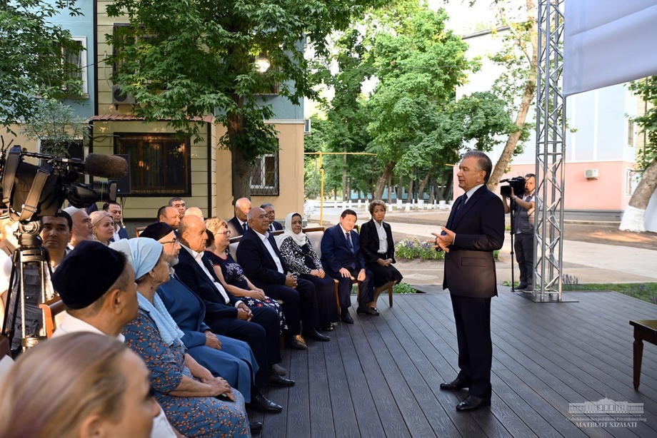 "The neighborhood is becoming a great force" - Shavkat Mirziyoyev