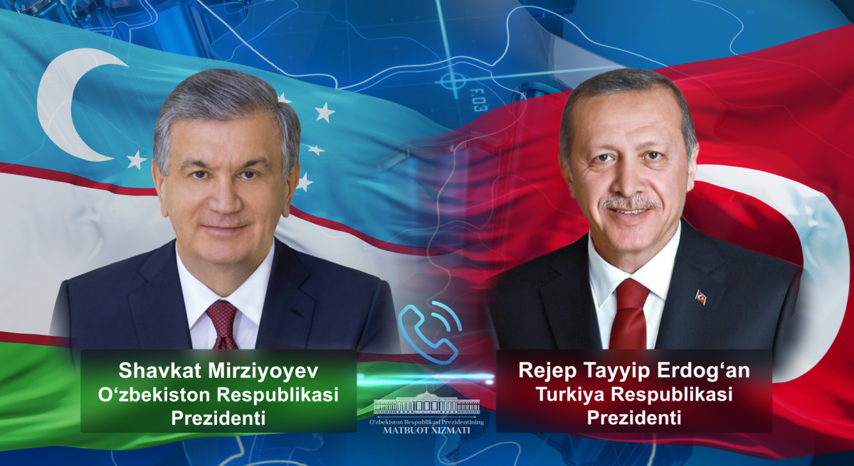 Shavkat Mirziyoev congratulated Erdogan on a victory in the presidential election