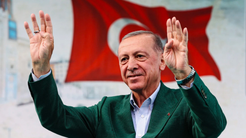 Erdo‘g‘on rasman Turkiya prezidenti etib qayta saylandi