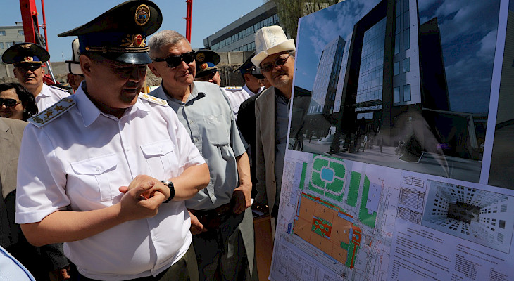 Construction of a new administrative building of the State Committee for National Security of the Kyrgyz Republic has begun