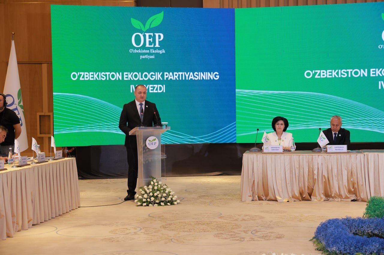 The Ecological Party approved Abdushukur Hamzayev and his program as a presidential candidate