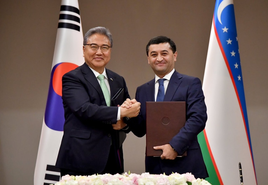 A cooperation agreement on climate change was signed between Uzbekistan and South Korea
