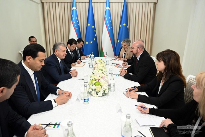 The President of the Council of Europe wished success to Mirziyoyev