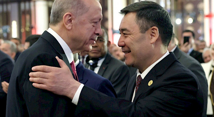 Sadir Japarov took part in the swearing-in ceremony of Turkish President Recep Tayyip Erdogan
