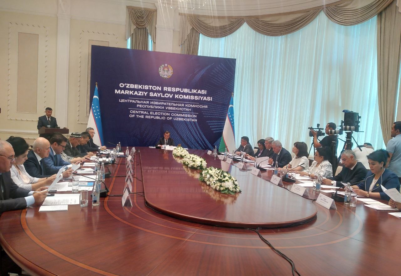 Candidates nominated for the presidency of Uzbekistan have been registered