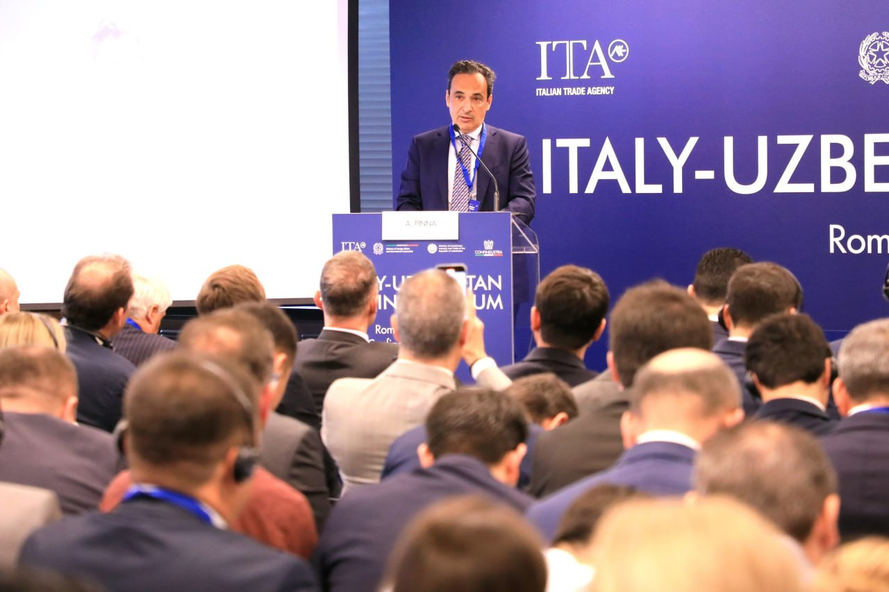 A joint Uzbek-Italian business forum was held in Rome