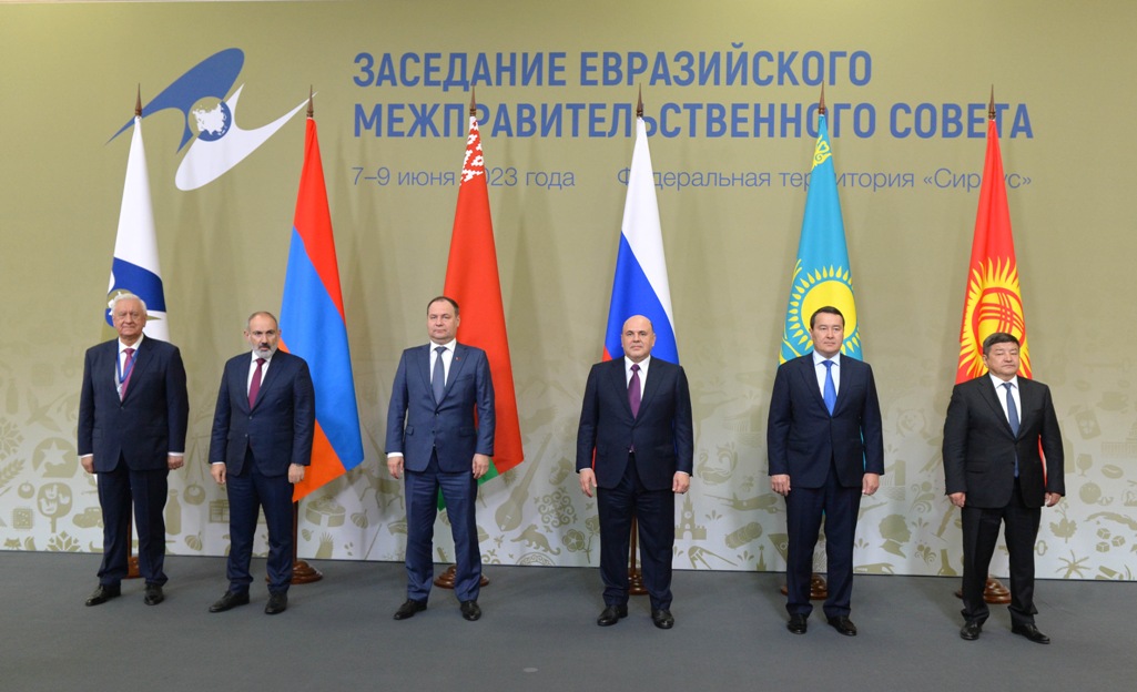 The Chairman of the Council of Ministers of the Kyrgyz Republic took part in the meeting of the Intergovernmental Council of Eurasia in narrow format