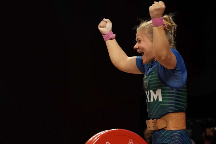 Gurieva and other Turkmen weightlifters will go to the qualifying stage for the 2024 Olympics in Havana