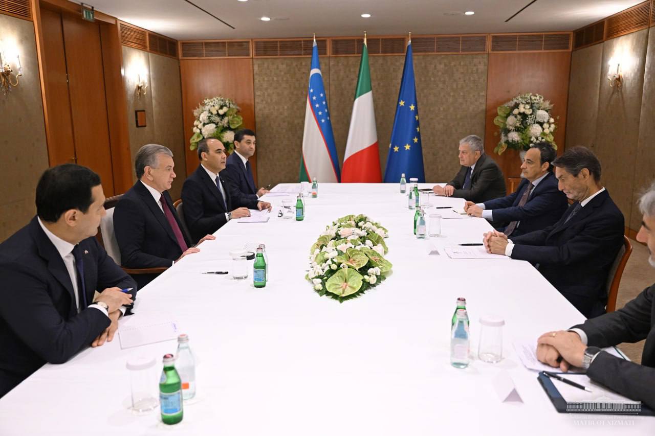 Shavkat Mirziyoyev held a meeting with the governor of Lombardy