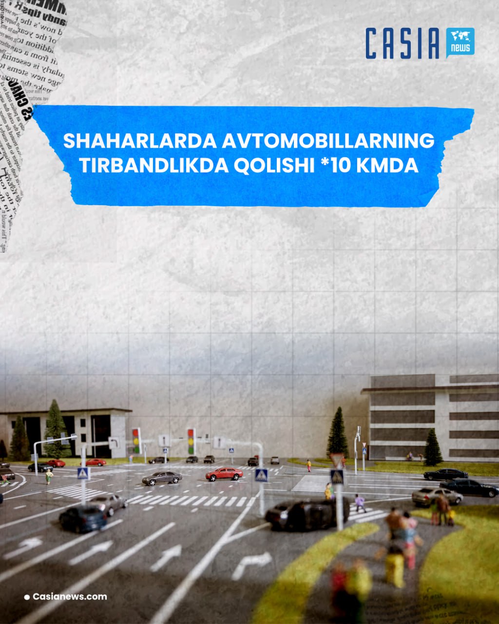 🚘Duration of staying in traffic by cities has been announced