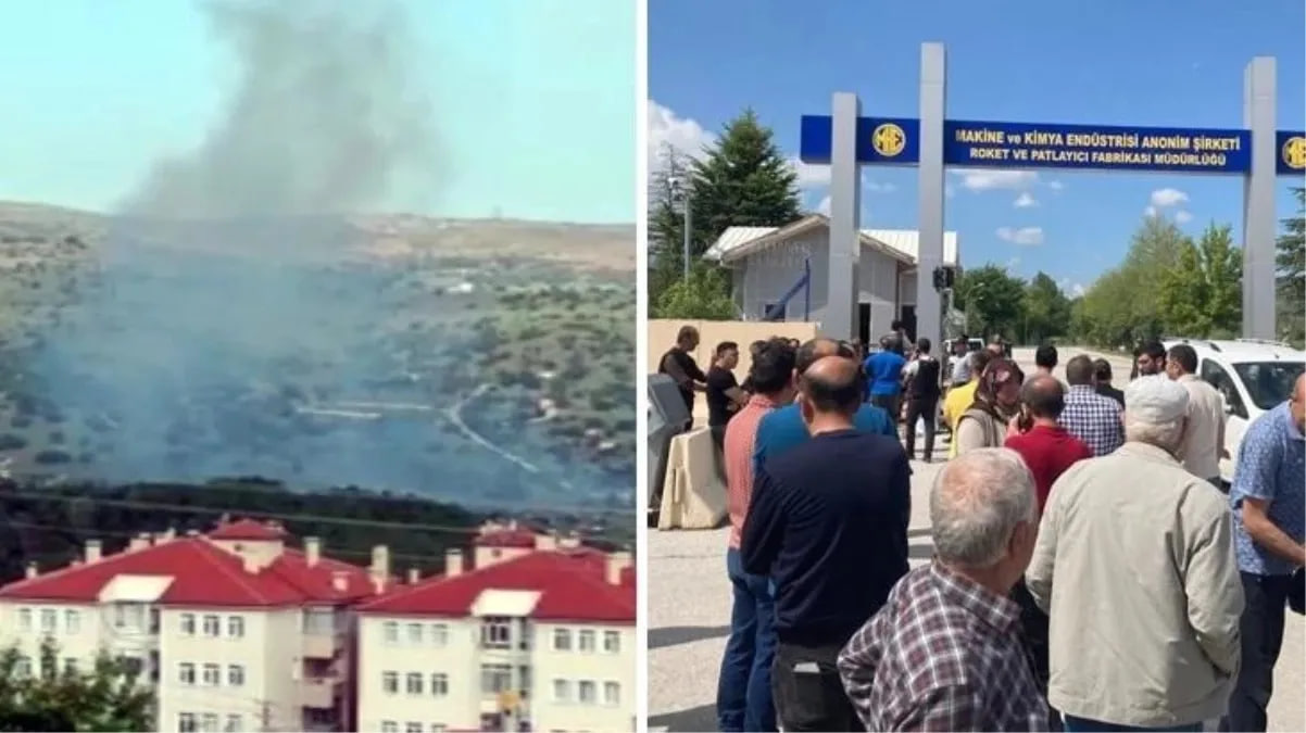 An explosion occurred at a rocket factory in Ankara