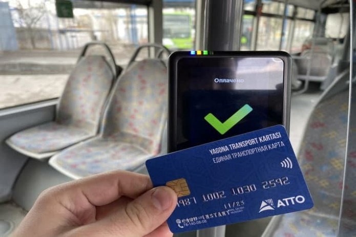 More than 109,000 fares for electronic transport cards were sold in Tashkent in May