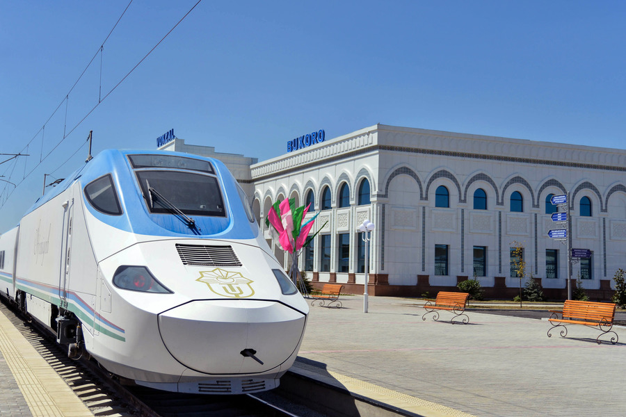 The time from Tashkent to Nukus is reduced from 16 to 7 hours